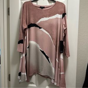 NWT PLUS SIZE PINK BLOUSE